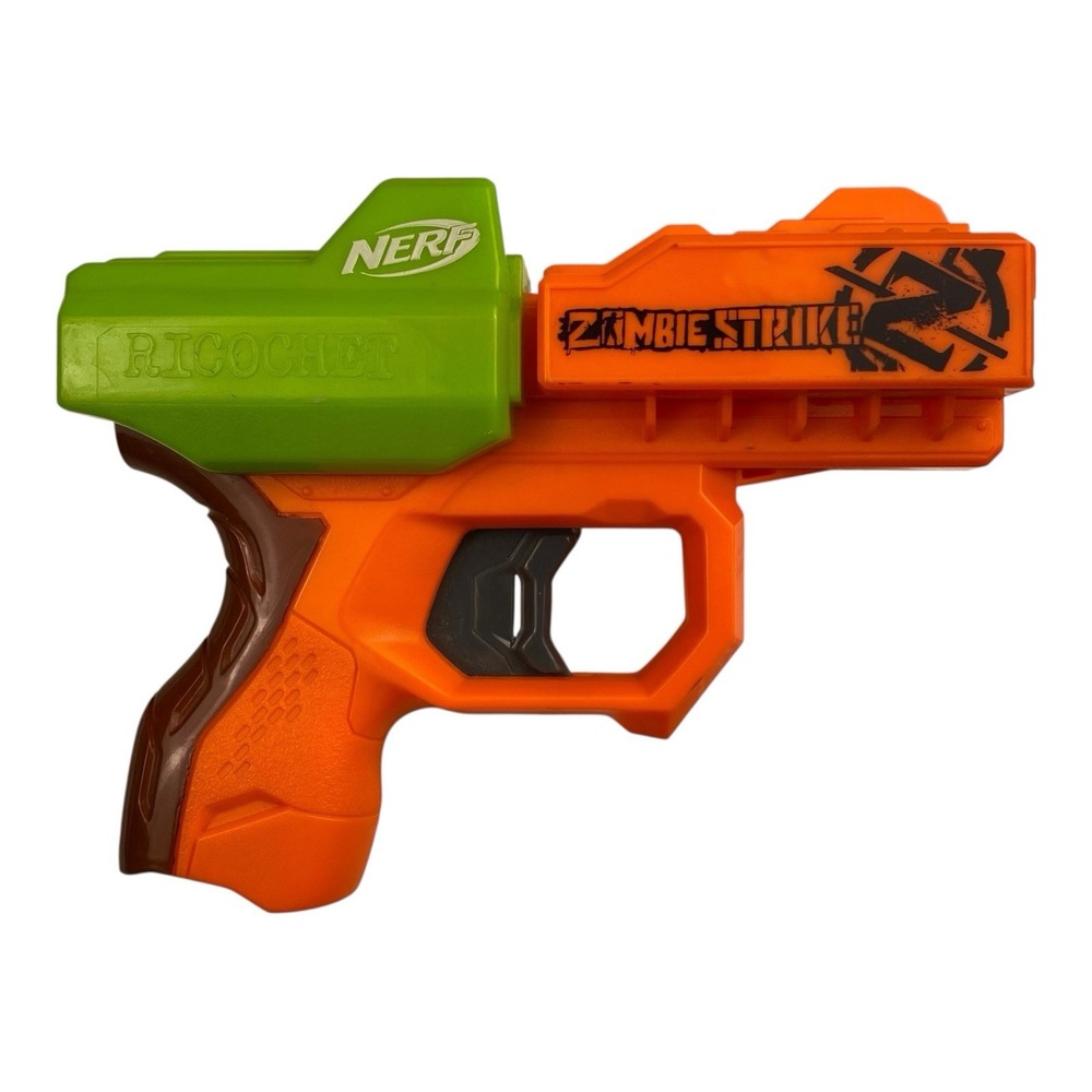 Nerf Zombie Strike Ricochet Blaster Vortex Blaster Untested Toy Plastic F72Q